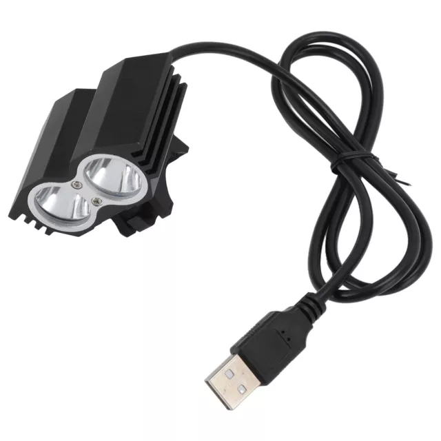 Lampe à LED Pour Vélo 2000LM Lumière Forte Lampe Frontale Pour Vélo De Montagne