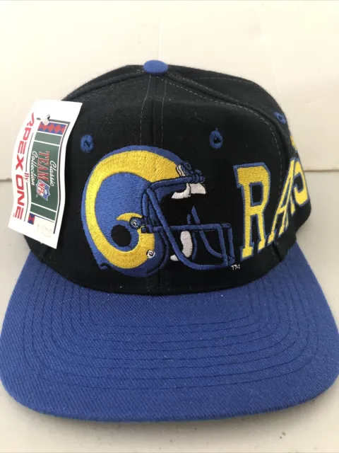NWT VINTAGE APEX One LA Rams Snapback Hat Los Angeles Football Cap $50.00 -  PicClick