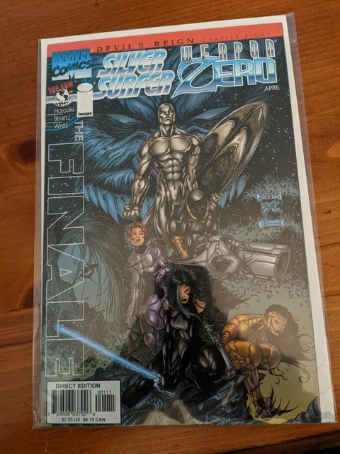 Silver Surfer And Weapon Zero # 8 Nice Copy