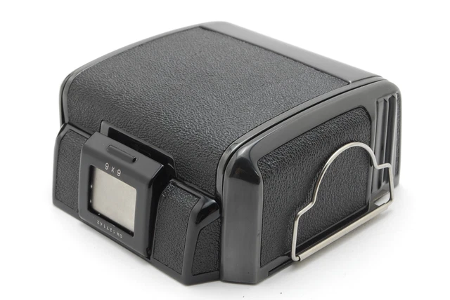 [Top MINT] Zenza Bronica 6x6 Film Back Magazine Holder Black For S2 S2A JAPAN