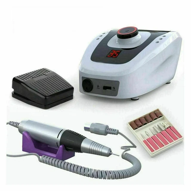 Fresa Unghie Professionale 35000 Giri/Min Manicure Pedicure Dm-206