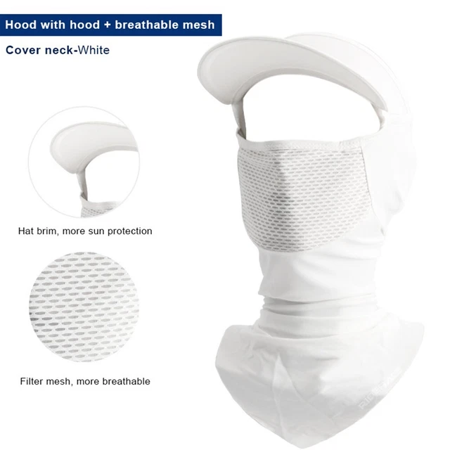 Motorrad Bandana-Outdoor Sturmhaube Radfahren Eis Seide Mütze UV Schutz