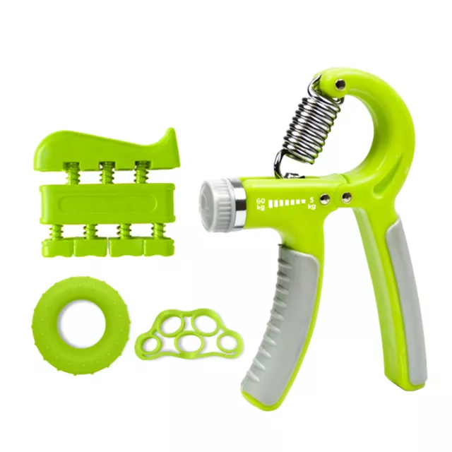 4PCS Hand Finger Exerciser Grip Strengthener for Guitar Violin Piano Gym Trainer 2