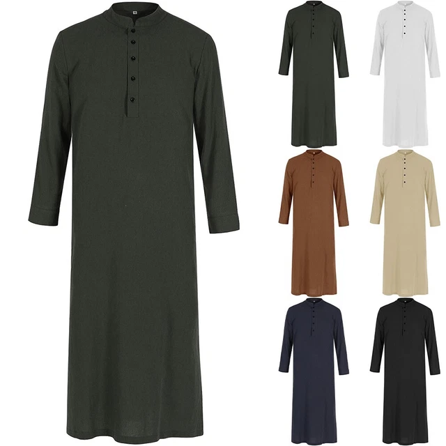 Abito Preghiera Islamico Donna - Monopezzo Con Cappuccio, Maniche Lunghe