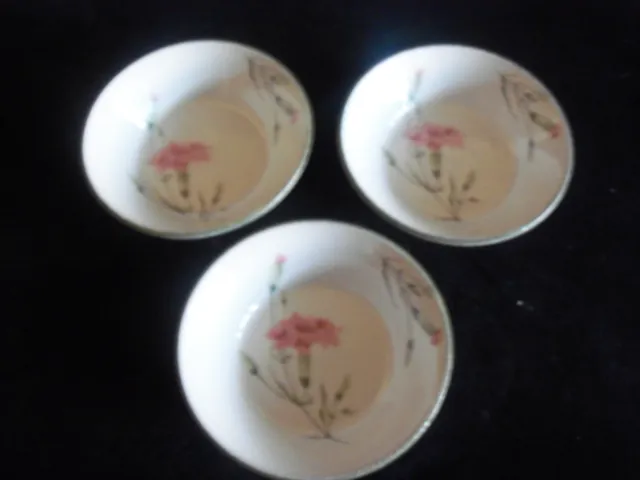Midwinter Stonehenge Invitation Soup/ Cereal Bowls x 3