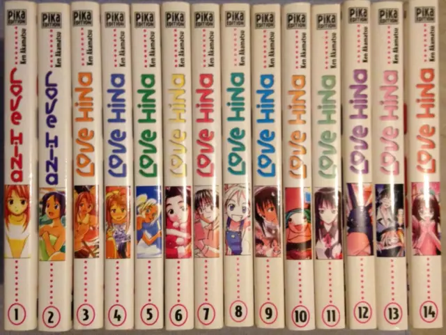 MANGA - LOVE HINA - 14 tomes ( INTEGRALE ) - Ken AKAMATSU - SHONEN - ED. PIKA