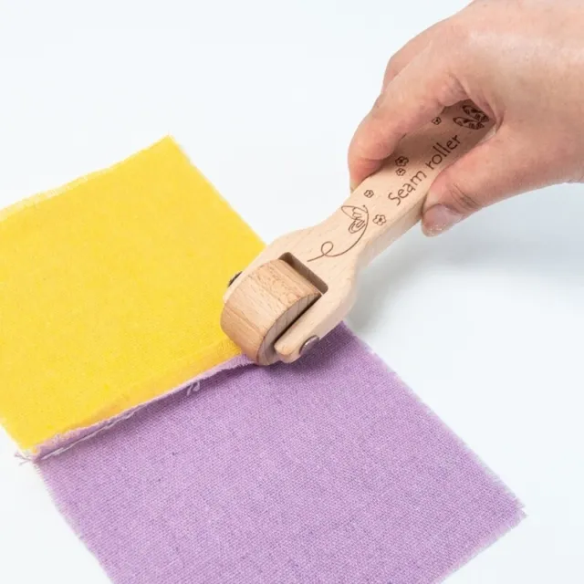 Rodillo de papel tapiz de costura de acolchado con mango ergonómico herramientas de rueda de prensado