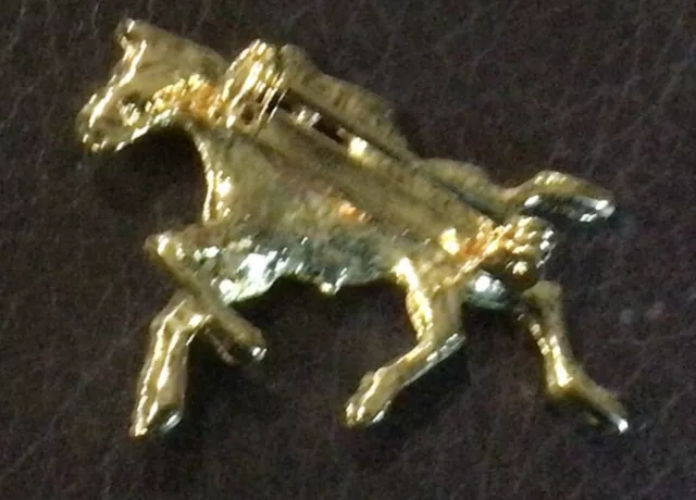 Racehorse Costume Gold Pin by Finishing Touch