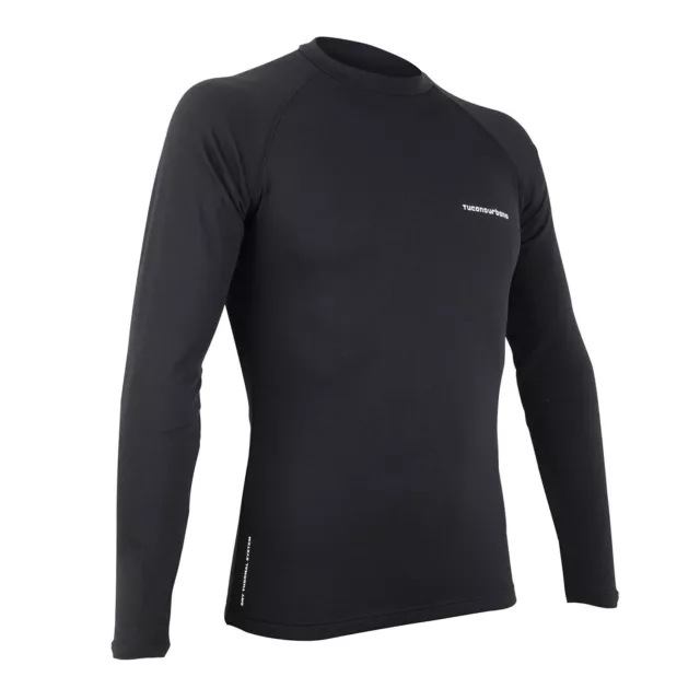 Maglia Termica Sottotuta Invernale Polo Nord Nero Tucano Urbano 670