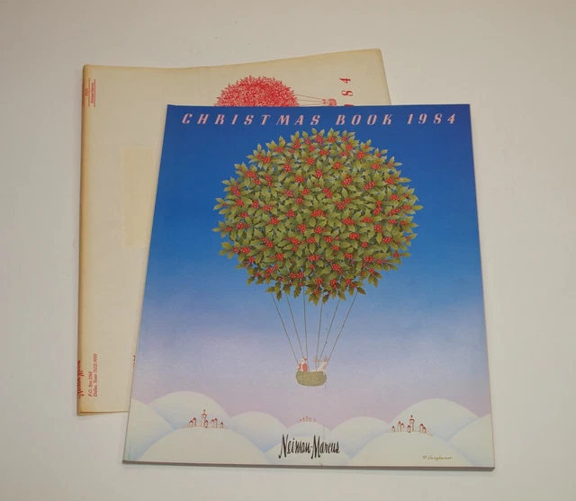 VTG 1984 NEIMAN MARCUS CHRISTMAS BOOK CATALOG Clothing Furs Toys Luxury