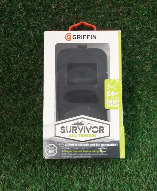Griffin Survivor All-Terrain Rugged Case iPod Touch 5th Gen / 6th Gen - Black