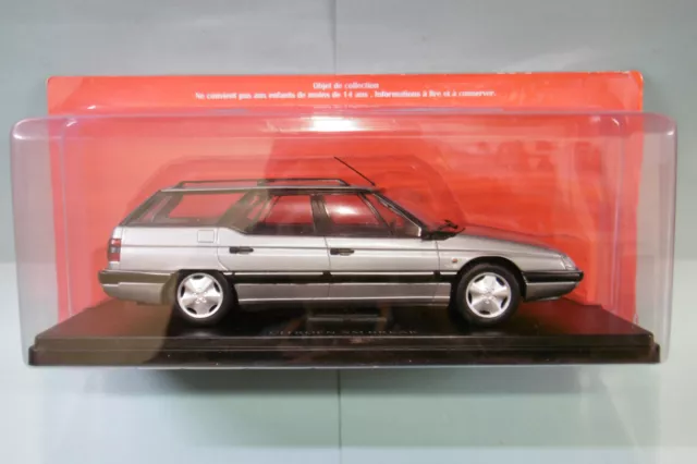 Hachette / Ixo - CITROEN XM break gris métallisé Neuf NBO 1/24