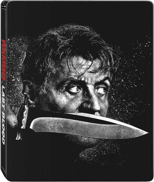 RAMBO LAST BLOOD Limited Ed Steelbook 4K UHD UltraHigh Definition Movie ...