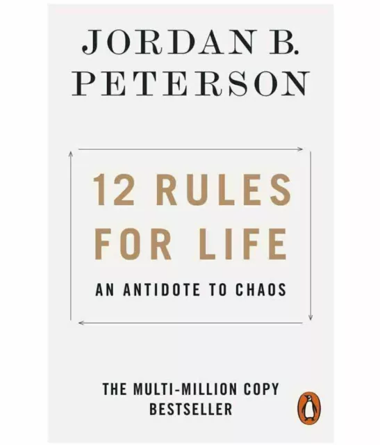 12 Rules for Life an Antidote to Chaos by Jordan B. Peterson (English,Paperback)