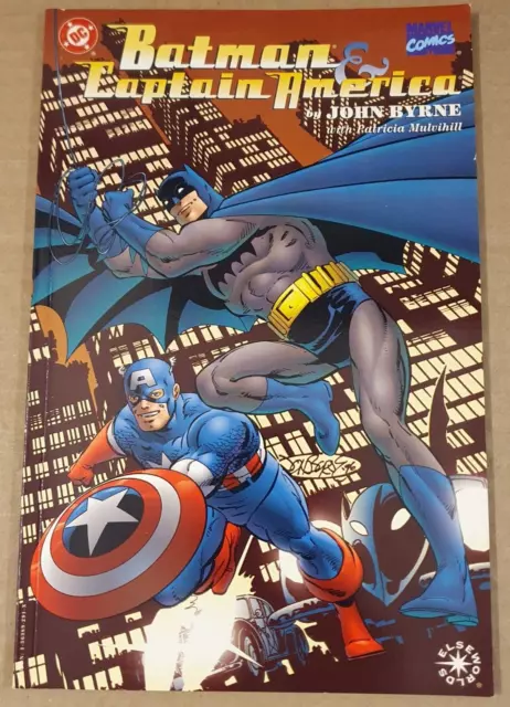 BATMAN & CAPTAIN AMERICA (DC/Marvel Comics, JOHN BYRNE, Prestige Format, 1996)