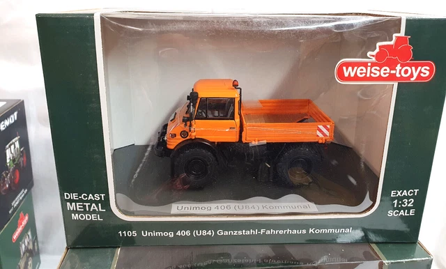 WEI1048 - UNIMOG 406 (U84) capote de toit vert foncé - Weise-Toys - 1