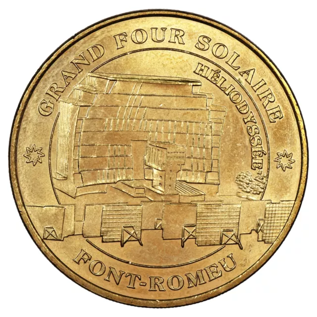 France médaille touristique Font-Romeu Grand four solaire 2017 Monnaie de Paris