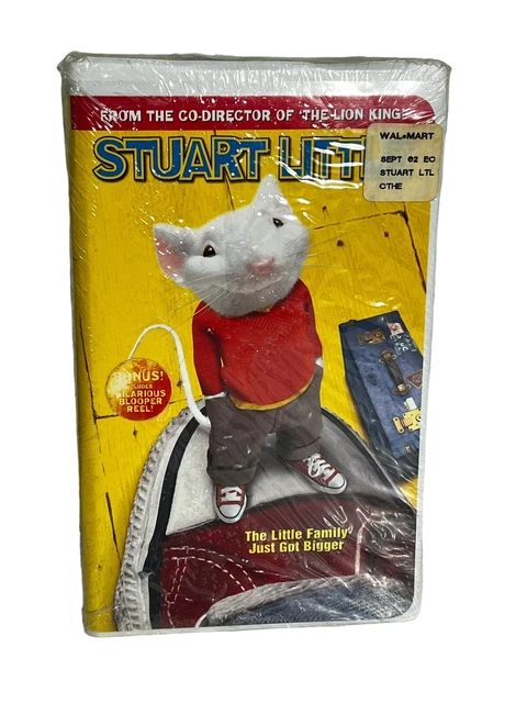 STUART LITTLE VHS 1999 Clamshell Case New 1999 - Tear On Bottom Seal £4 ...