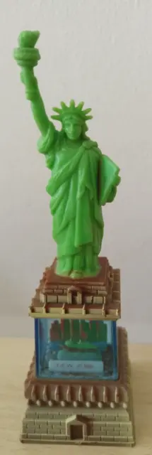 Souvenir de nieve vintage New York Torres Gemelas Estatua de la Libertad