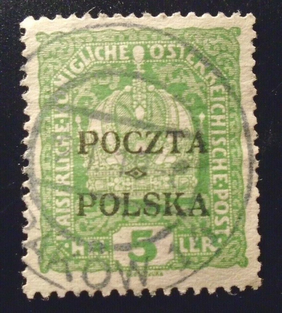 Polen Krakow Briefmarke #41 Gebraucht VF