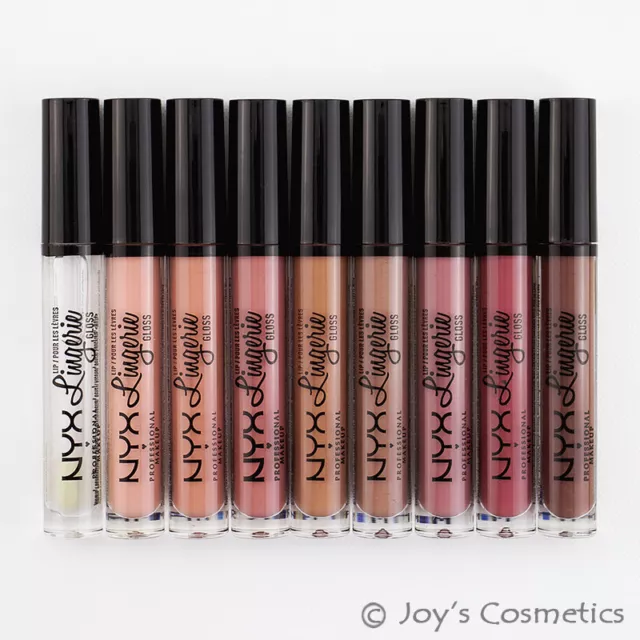 1 NYX Lip Lingerie Gloss Nude - LLG "Pick Your 1 Color" *Joy's cosmetics*