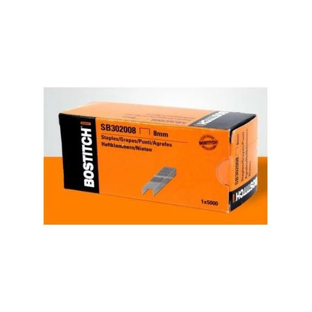 BOSTITCH Agrafes SP1906SN - Boîte De 5000 Pour Pistolet Agrafeuse P3