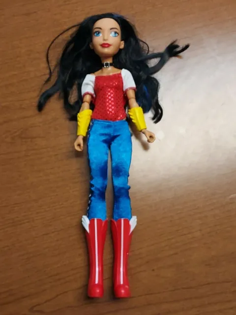 DC Super Hero Girls Wonder Woman Doll Outfit Boots 12" Good Used Condition