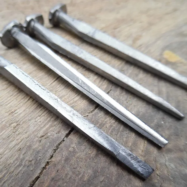 1 .5" (4d) Standard Steel Clinch- Fire Door Nails- Antique Restoration Nails