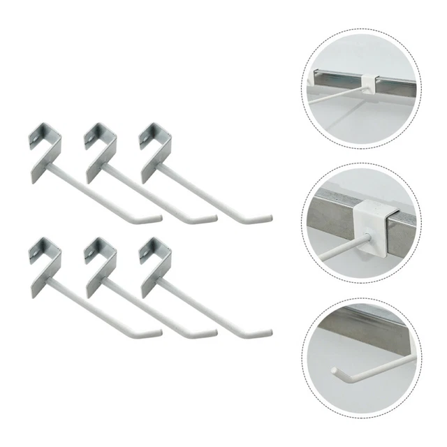 100 Ganci Antifurto Magnetici Per Negozi - Chiusura Di Sicurezza 6mm, Per Supermercati E Espositori