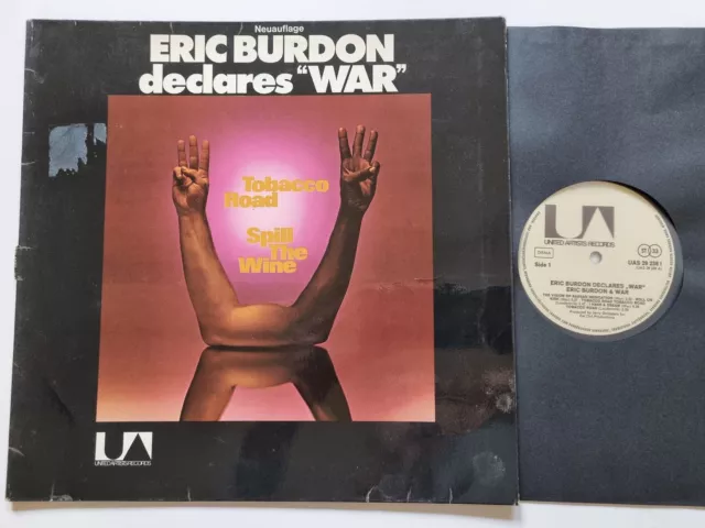 Eric Burdon & War - Eric Burdon Declares “War” Vinyl LP Germany