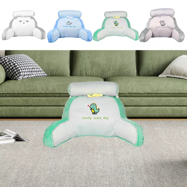 Reading Pillow with Detachable Neck Roll Ergonomic Reading Cushion with CoVOg