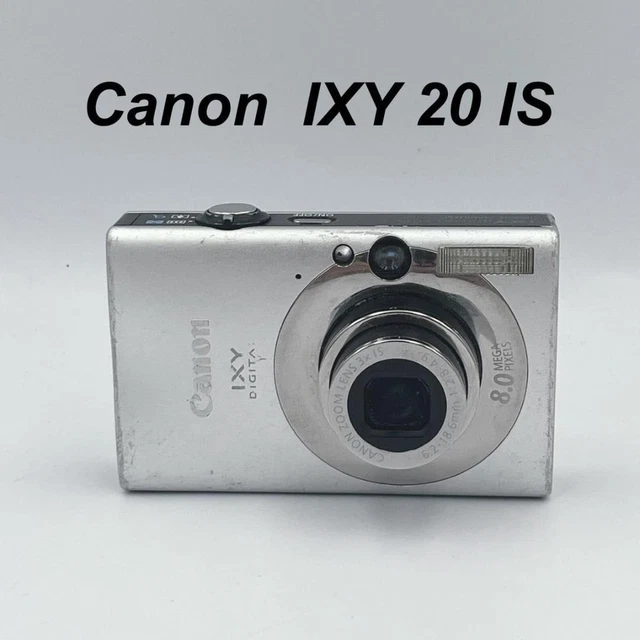 CANON IXY DIGITAL 20 IS PowerShot Silver Junk No Tested F/S