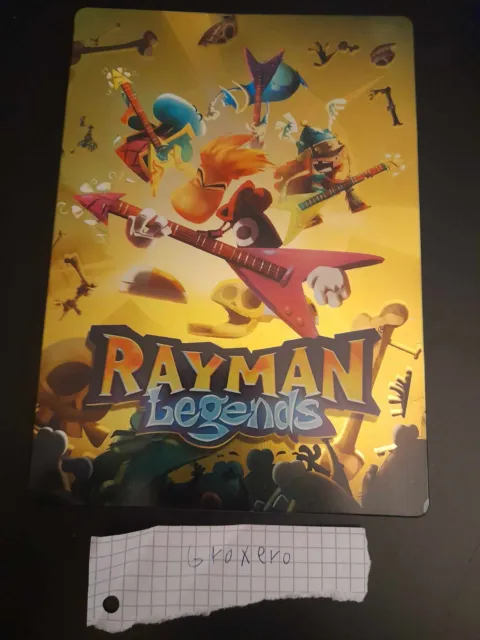Rayman Legends Steelbook NO GAME Check Description