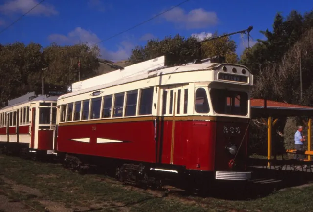 altes DIA Straßenbahn Neuseeland Tram agü-M4-18
