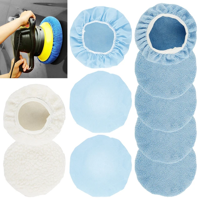 AU 10X CAR Polisher Buffer Polishing Pad 9 10 inch Waxing Wash