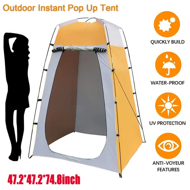 PORTABLE POP UP Tent Privacy Camping Shower Toilet Instant Changing