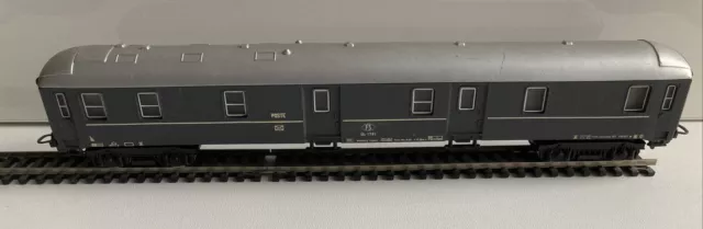 Lima HO Gauge Single Postal Goods Car Carriage 9304  FS Ulz 1705 1:87 Scale