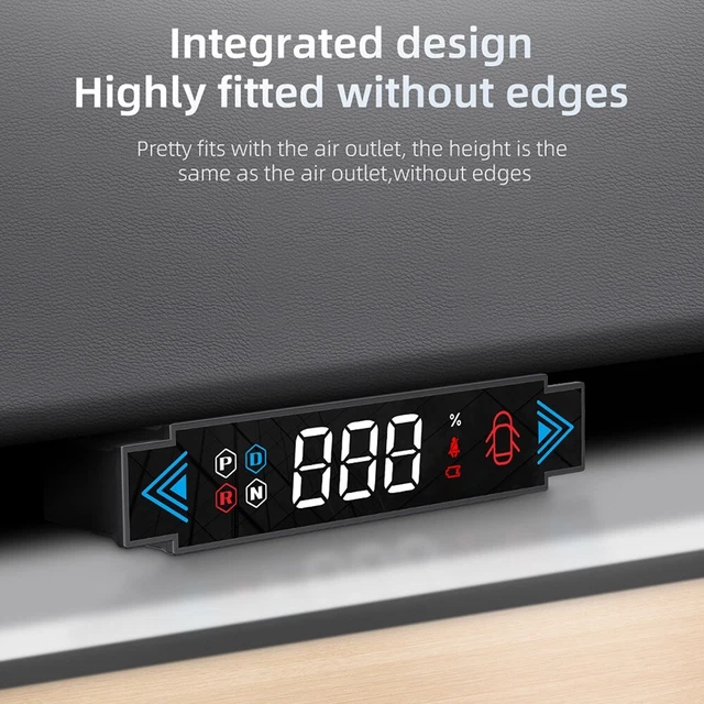 Affichage tête haute HUD 12 V, pour Tesla modèle 3 modes Y, compteur de vitesse électronique, clignotant, vitesse