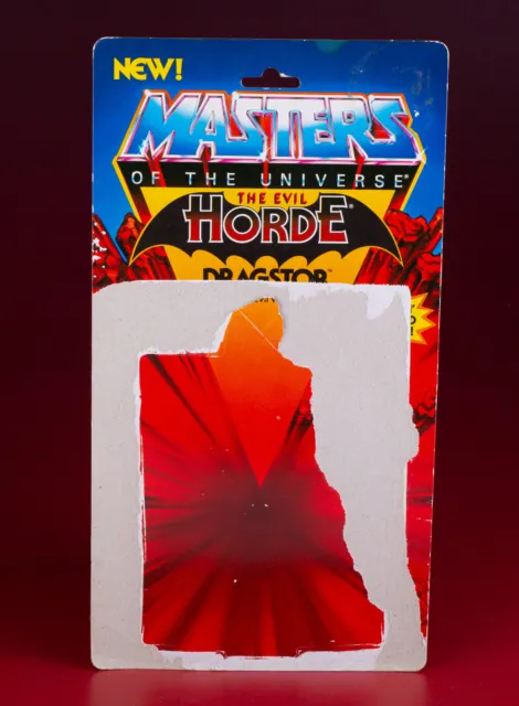 Masters of the Universe MOTU He-Man Dragstor US Cardback Karte
