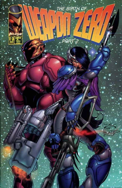 Weapon Zero #2 VF/NM; Image | Walter Simonson T-3 - we combine shipping