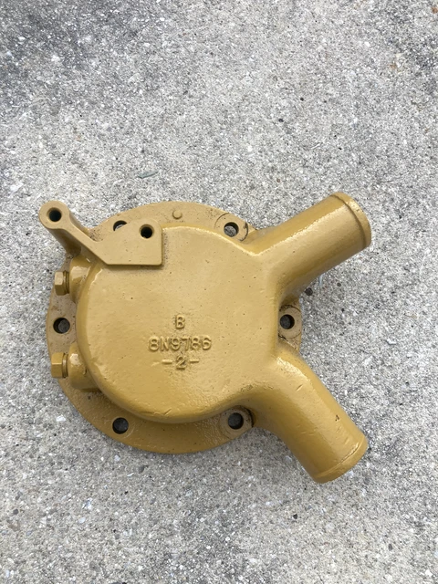 Marine Caterpillar 3208 CAT 8N9786 Heat Exchanger Bronze End Cap/Bonnet