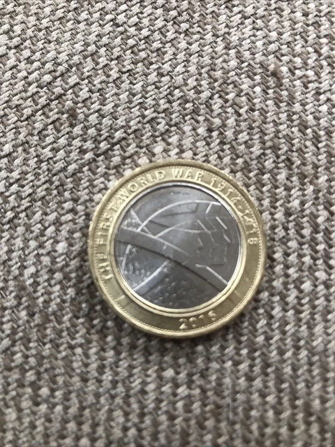 RARE 2 POUND Coin The First World War 1914 1918 2016 Edition Rare EUR rare-2-pound-coin-the-first-world-war-1914-1918-2016-edition-rare-eur