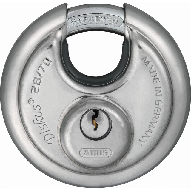 Abus 28-70 Discus Padlock KA (28-70-KA)