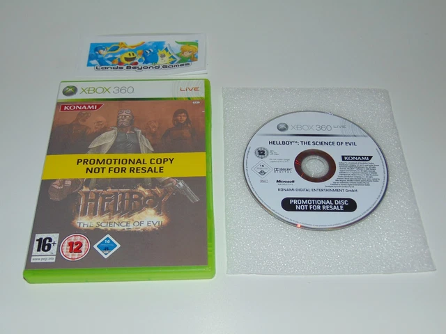 Hellboy Hell Boy The Science of Evil Microsoft Xbox 360 PAL | PROMO VGC