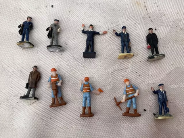 Model Railways - Various Personnel x 10 - 00 Scale