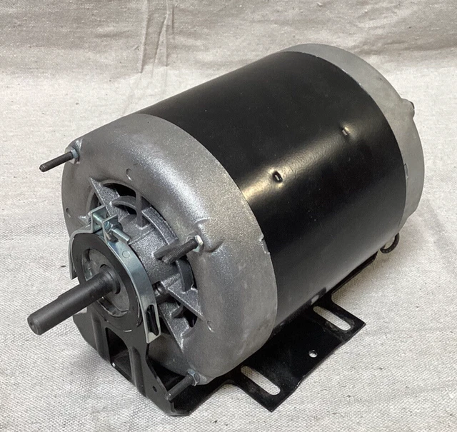 CENTURY SGF2034V3 Belt Drive Motor: 1/3 HP, 115V AC, 2 Speed, Open Dripproof