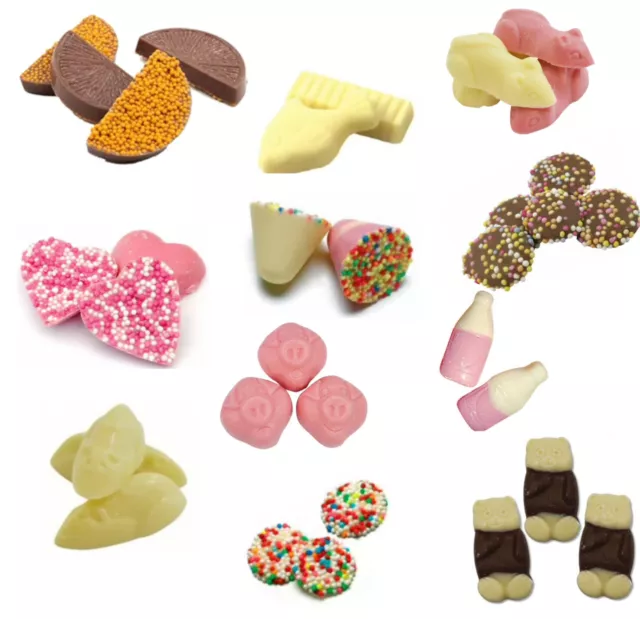 Chocolate Pick N Mix Retro Sweets Classic Candy Kids Party Classic Traditional