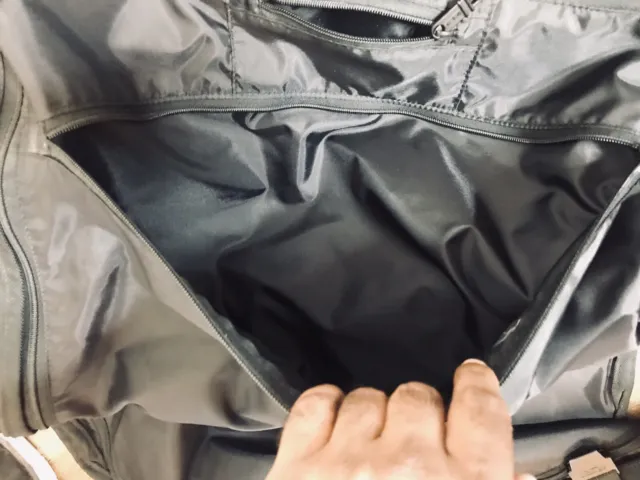 Tumi Black Ballistic Nylon Bi-Fold Weekend Garment Bag Vintage 11