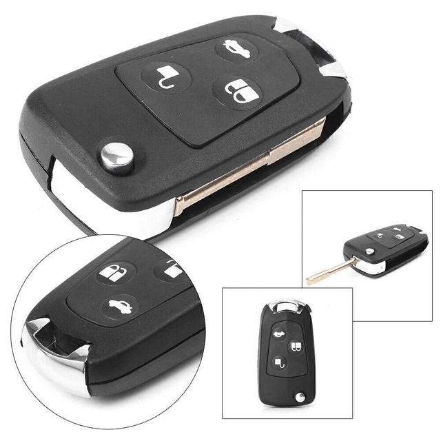 For Ford  Mondeo/Fiesta/Focus/Mondeo Puma/Fiesta KA 3 Button Flip Key Shell Fob