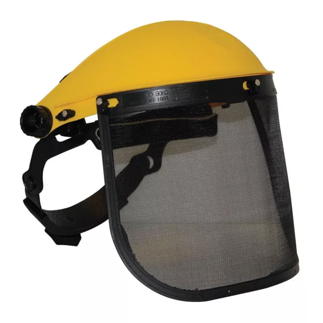 Casque Avec Grillage De Protection Relevable